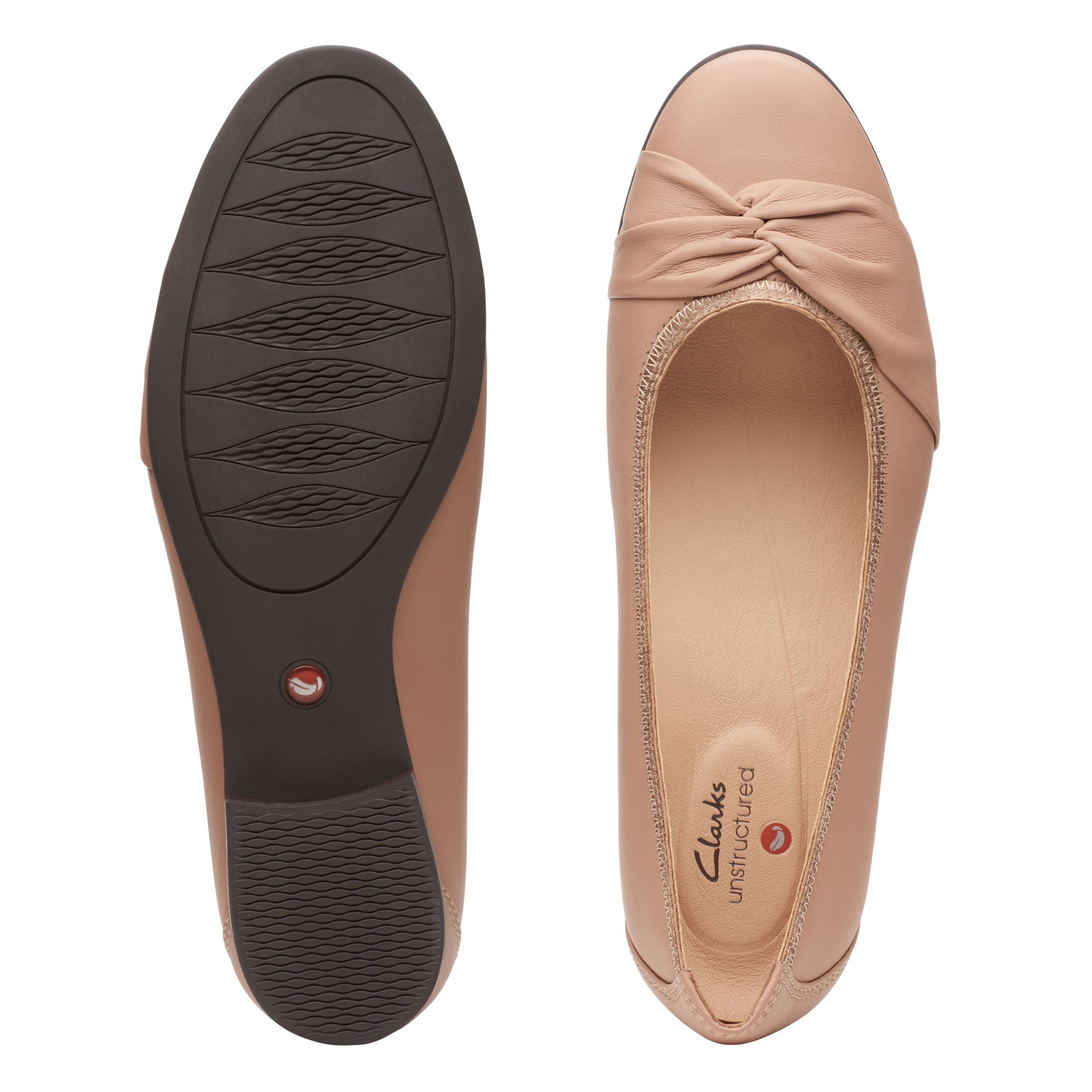 Women Un Blush Wish Praline Leather