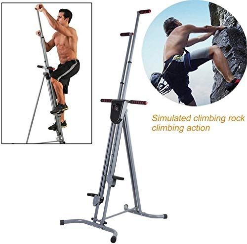 Vertical Climber with LCD Display Universal Home Stepper Body Building Fitness Equipment-