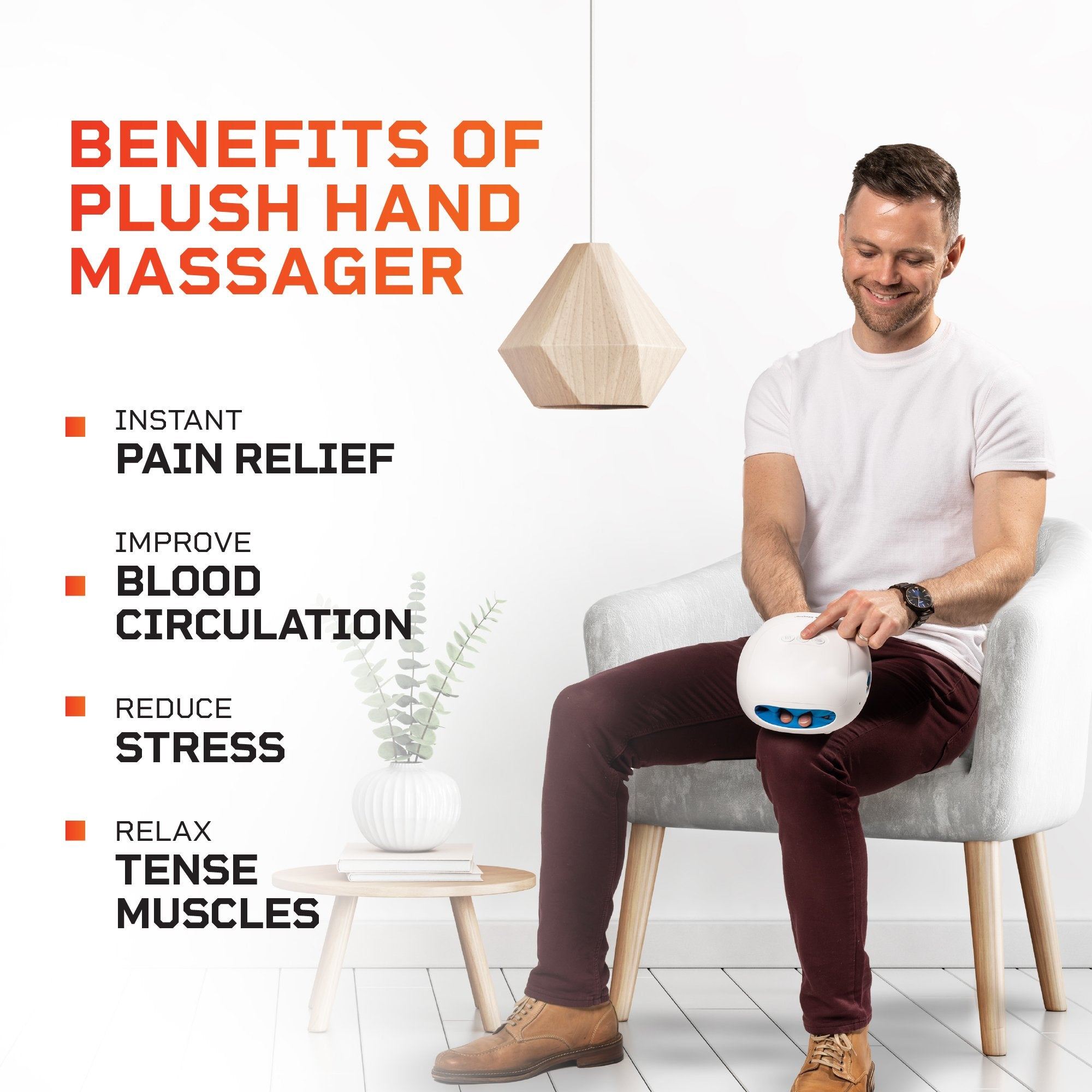 Lifepro Plush Hand Massager