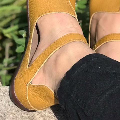 Pu Flat Heel Loafers