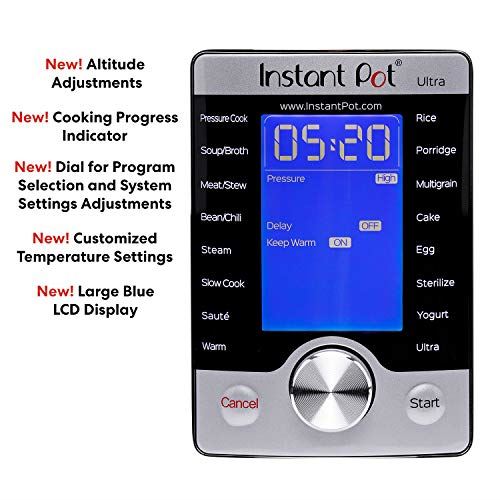 6 Qt 10-in-1 Multi- Use Programmable Pressure Cooker, Slow Cooker, Rice Cooker