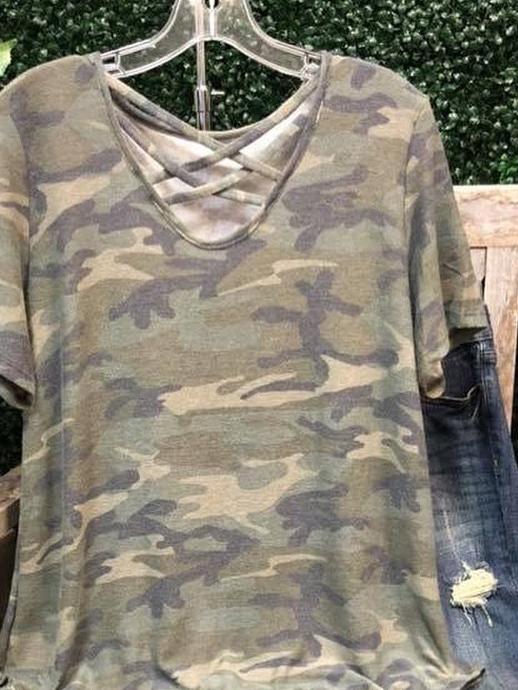 Cotton Short Sleeve Shirts & Tops