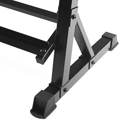 CAP Barbell 3 Tier Dumbbell Rack, Black