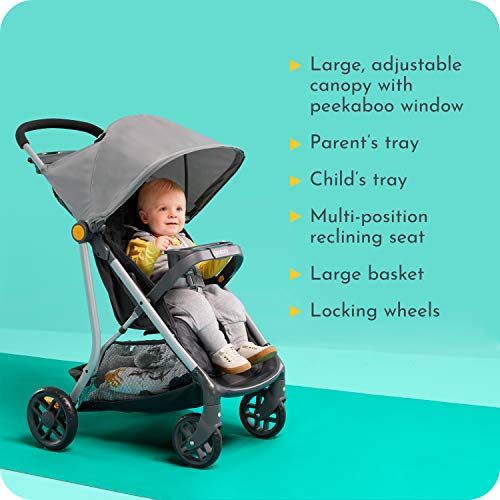 4-Wheel Lightweight Stroller