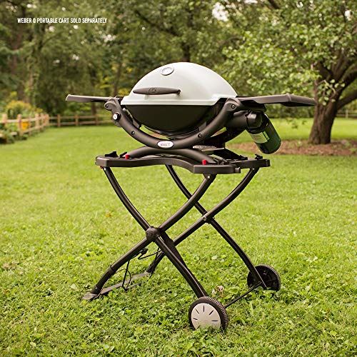 Weber Q1200 Liquid Propane Grill, Titanium