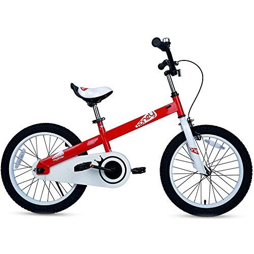 18 Inch Honey Bicycles with Kickstand Child Bicycle Red