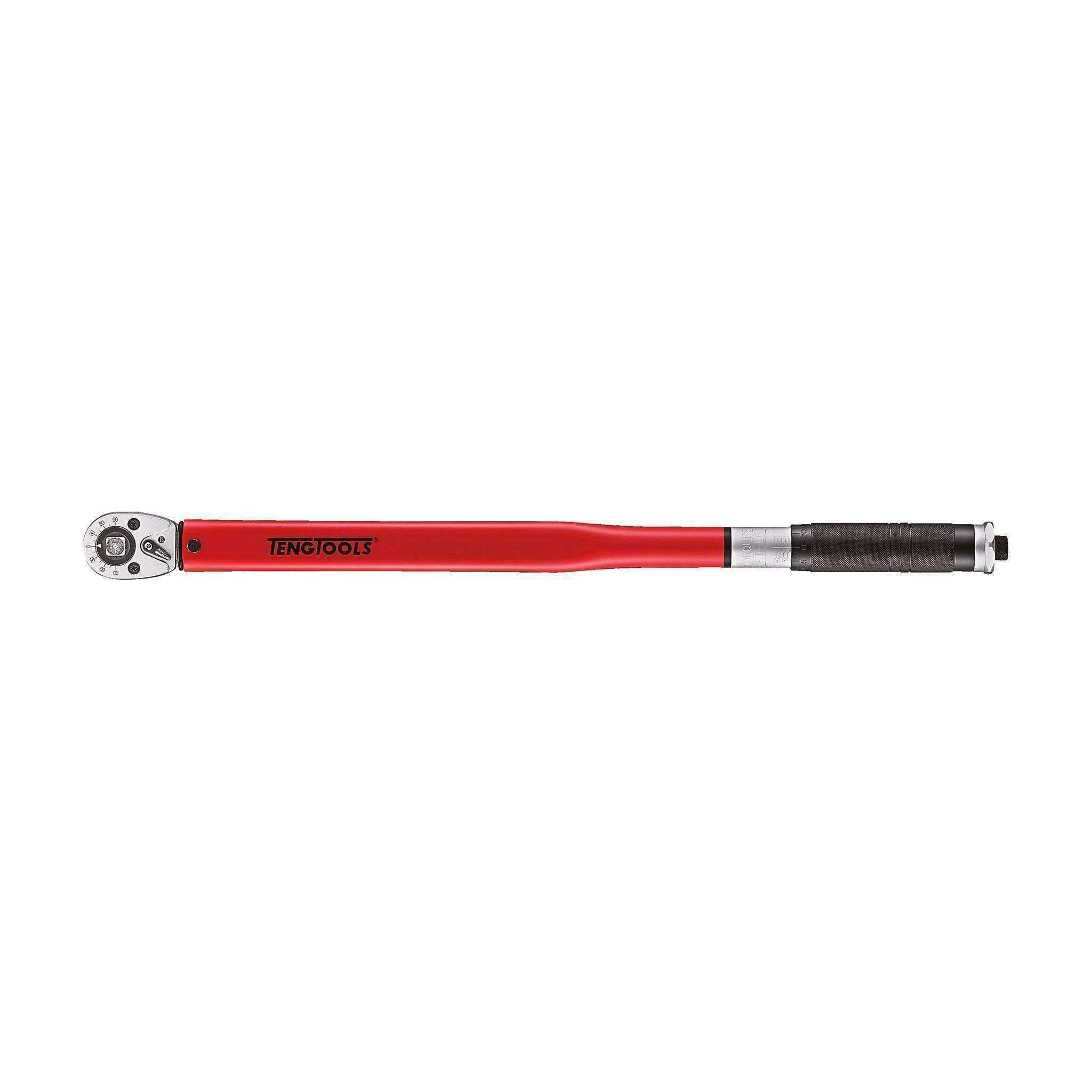Teng Tools – 1/2′′ Drive Torque Wrench Bi-Directional 50-250ft-lb – TEN-O-1292UAGE4R
