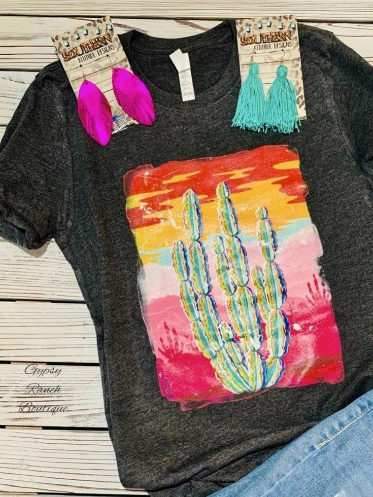 Vintage Color-Block Shift Cotton-Blend Shirts & Tops