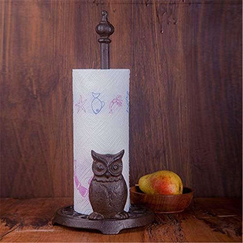 Paper Towel Holders Heavy Duty Cast Iron Rustic Paper Towel Holder