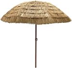 EasyGo �C 9.5�� Thatch Umbrella �C Great for Patio Tiki Tropical Palapa Raffia Hawaiian Hula Beach