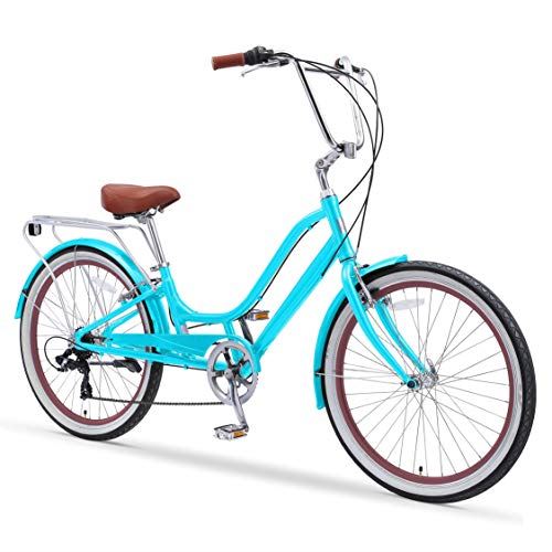 7-Speed Recumbent Comfort Bike, 26′′ Wheels/ 13′′ Frame