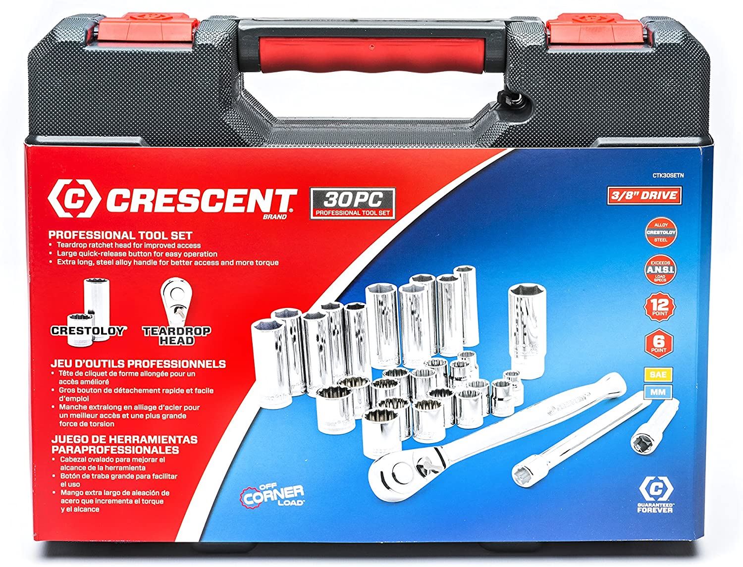 Crescent 170 Pc. General Purpose Tool Set �C Closed Case