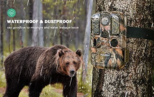 WiFi Trail Camera, usogood 24MP 1296P Game Cameras with IR Night Vision Motion