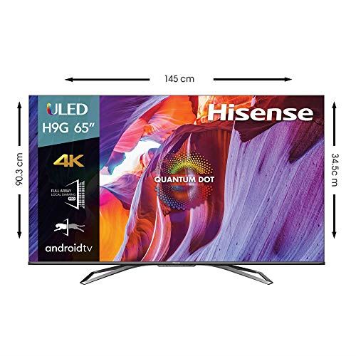 65-Inch K ULED Smart TV with Hand-Free Voice Control, 65H9G / 2020 Model