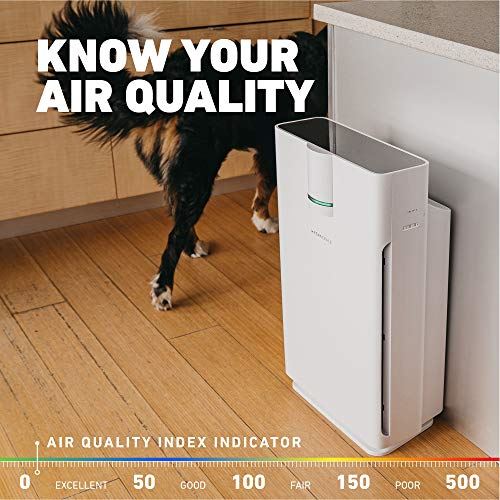 5-in-1 Home Air Purifier with 1500+ Sq Ft Coverage, HSP002 and 13H True HEPA