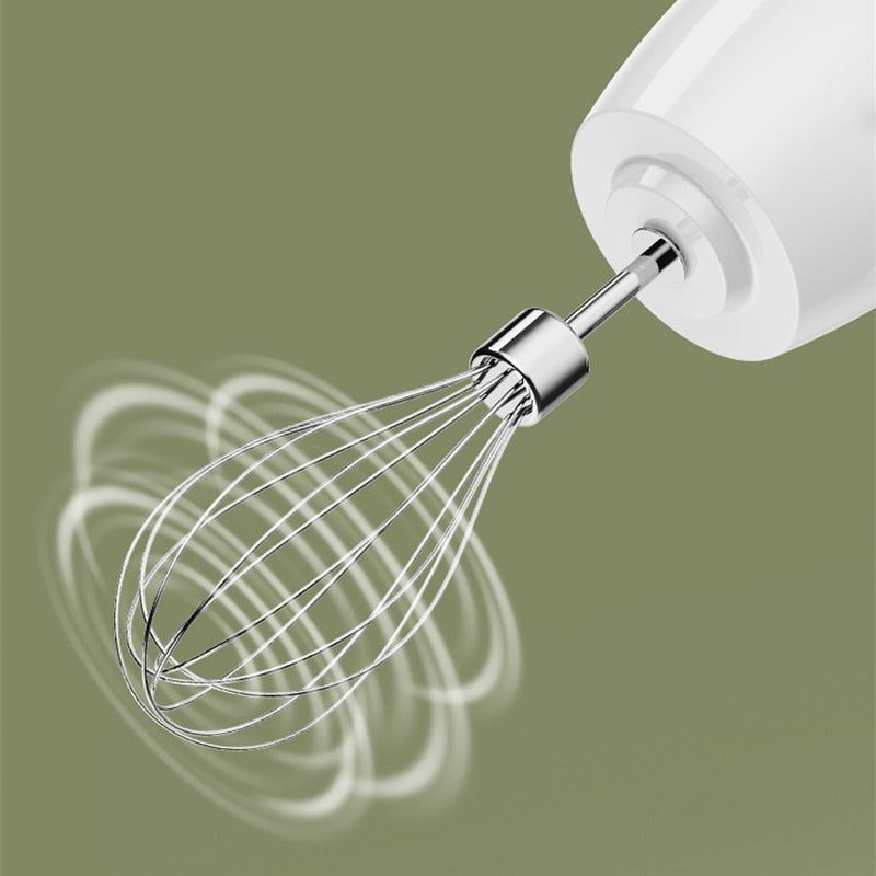 Electric Whisk USB Egg Beater Automatic Whip Whisk Cream Cake Mixer