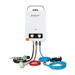 Camplux Pro 6L 1.58 GPM Outdoor Portable Propane Tankless Water Heater