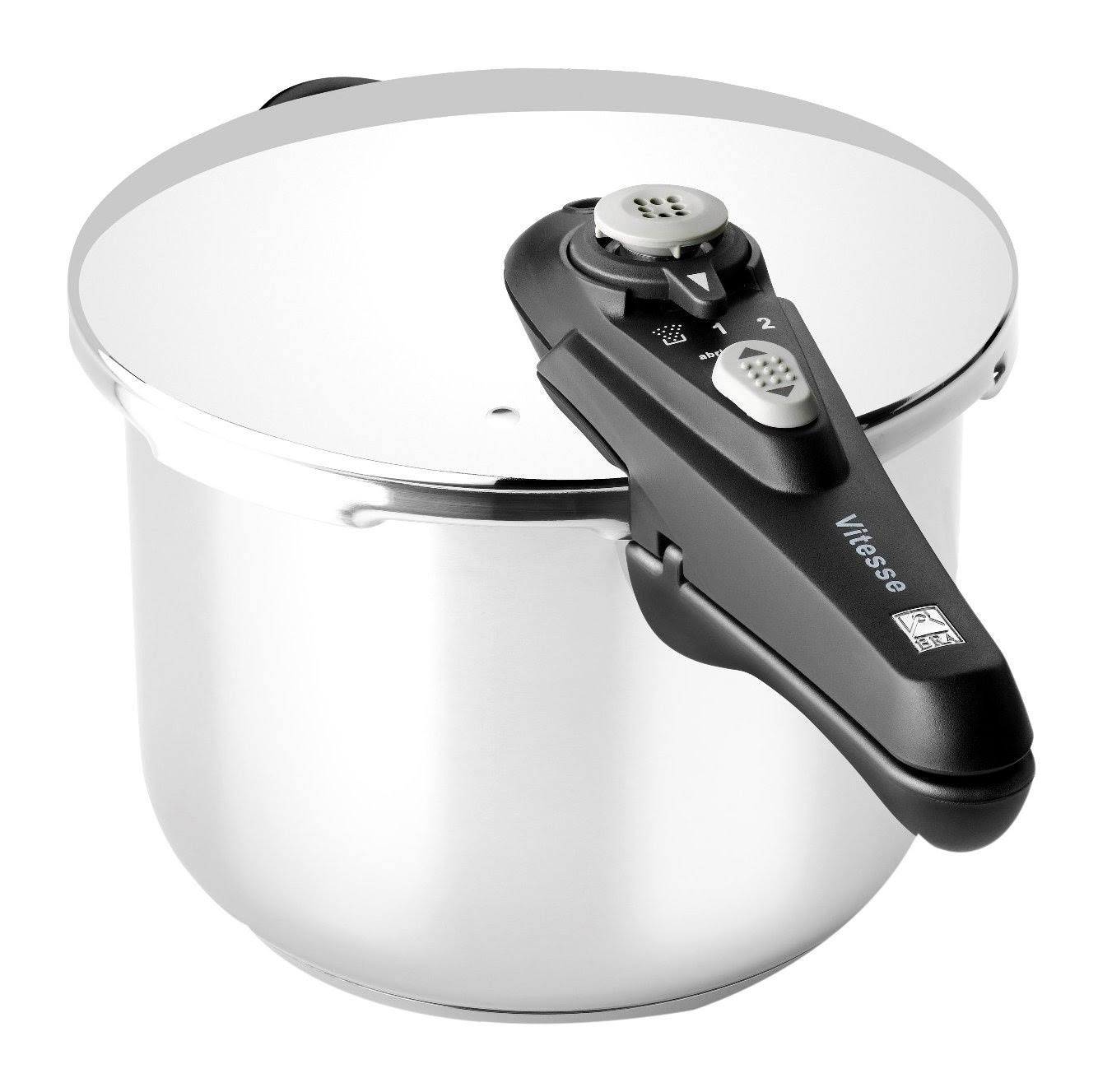 Bra Vitesse - Fast Pressure Cooker, 9 L, 18/10 Stainless Steel