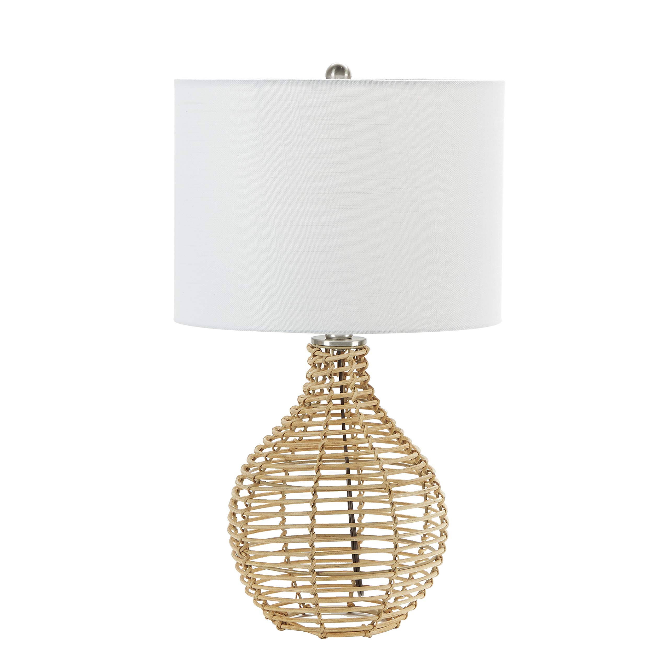 Silverwood Bryce Rattan Table Lamp - Light Brown