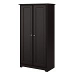Bush Furniture Cabot Tall Storage Cabinet with Doors