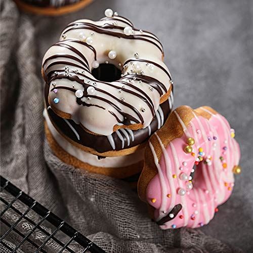 Electric Non-stick Doughnut Maker Waffle Maker to Make Plum Flower Style Donut