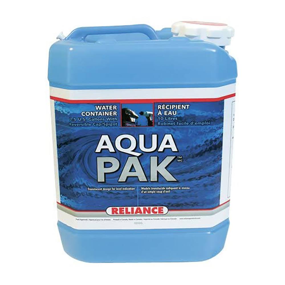 Reliance Products Aqua-Pak 2.5 gal. Plastic Water Container Storage Jug (4 Pack)
