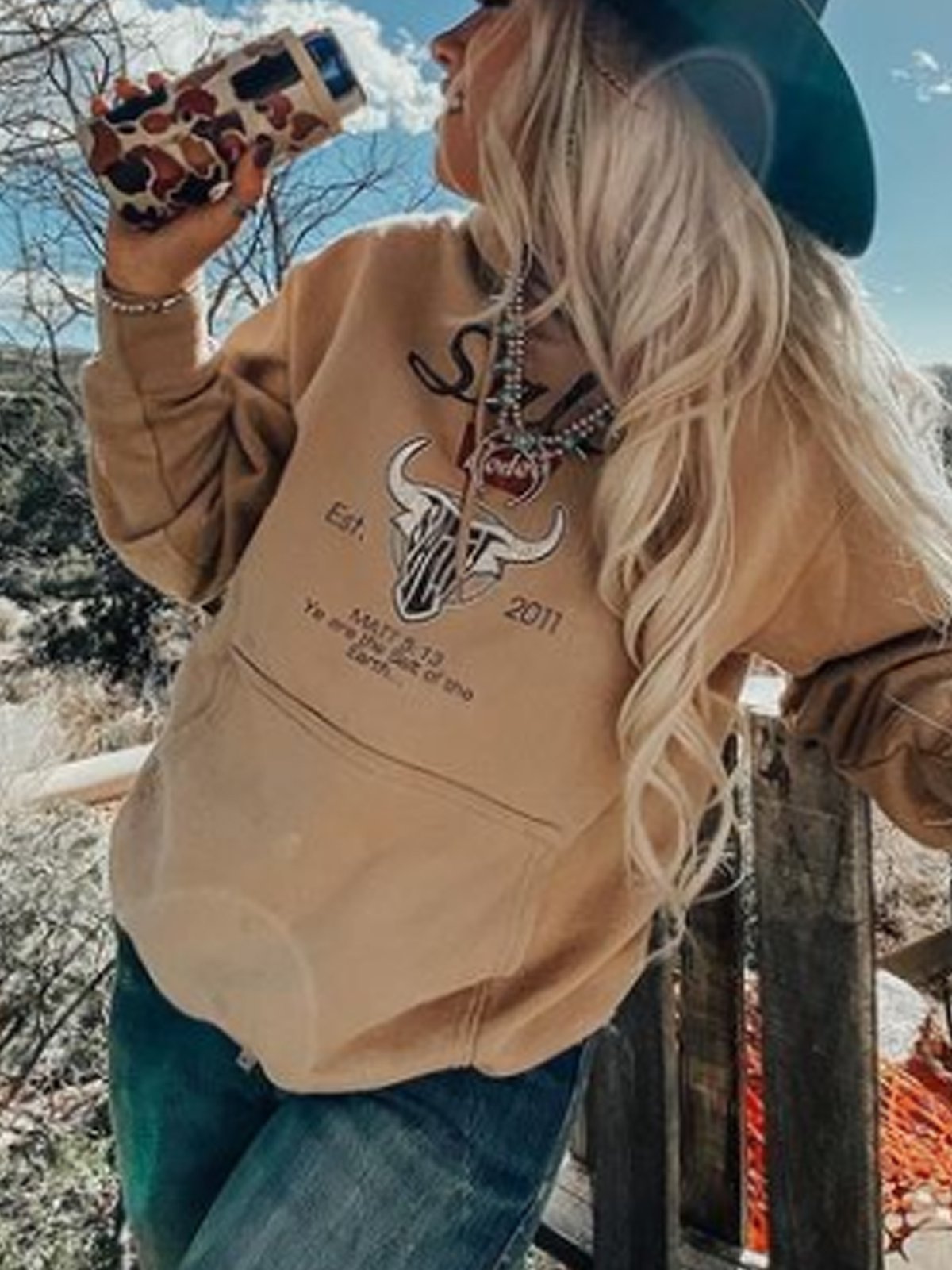 Long Sleeve Casual Sweatshirt