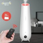 6L Floor Aromatherapy Air Humidifier With  Remote Control For Bedroom