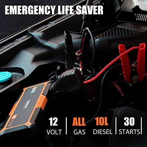 4000A Car Jump Starter (All Gas, up to 10.0L Diesel Engine) 12V Auto Battery Jumper