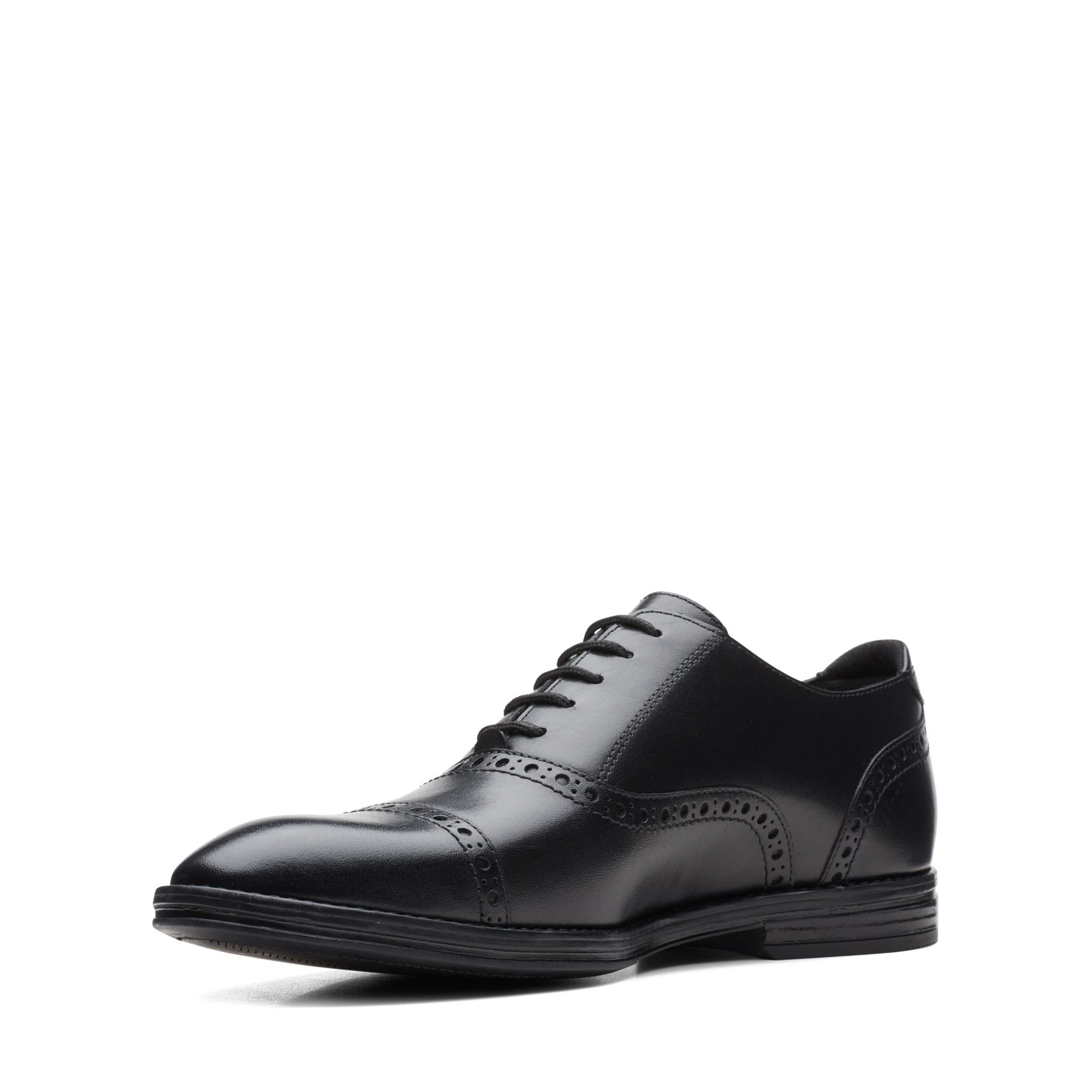 Men  citi-stride-wing-black-leather