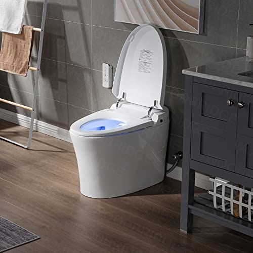 One Piece Modern Design, Automatic Flushing, Heated Seat with Integrated