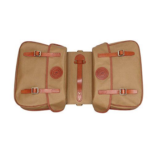 Waterproof Canvas Bicycle Bike Rear Seat Carrier Bag Cycling Double Pannier Bag