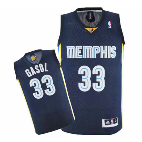 Marc Gasol Grizzlies #33 Road Jersey