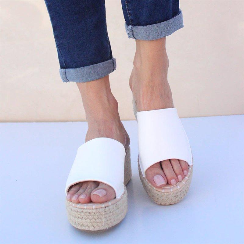 Slip On Espadrille Wedges