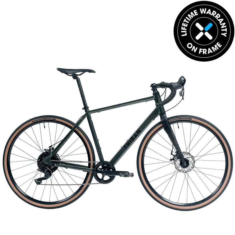 Triban GRVL120, Disc Microshift Gravel Bike