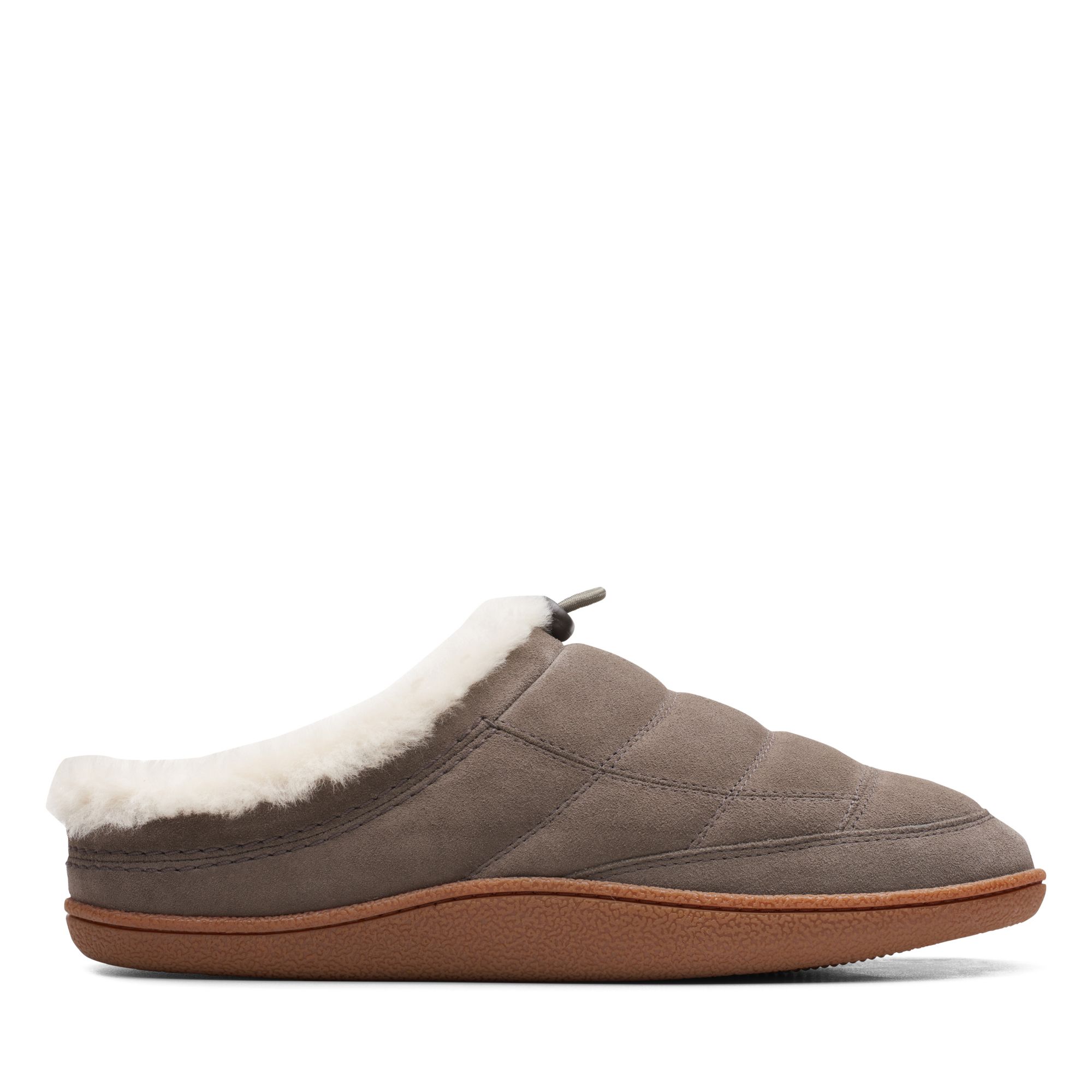 Men  Pilton Mule Stone Suede