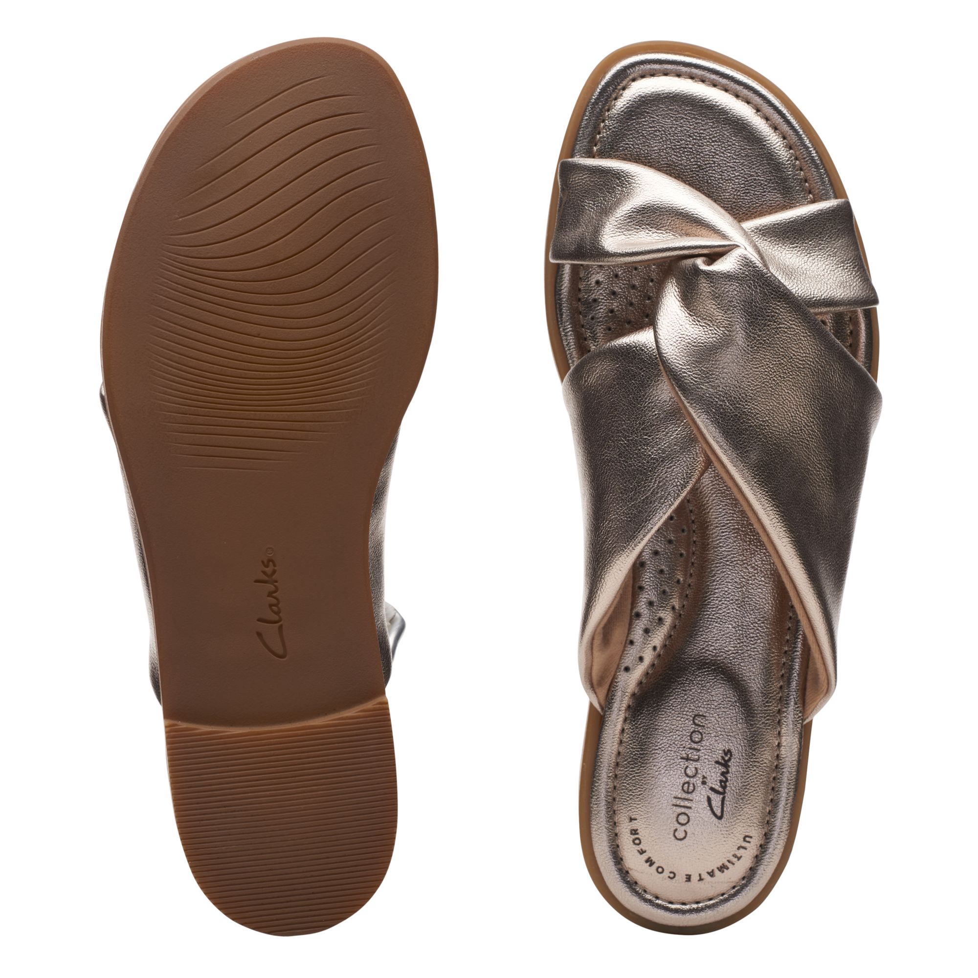 Women Sandals Reyna Twist Metallic