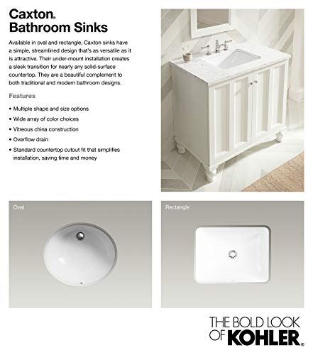 Biscuit Caxton Rectangle 20-5/16 in. x 15-3/4 in. Undermount Bathroom Sink