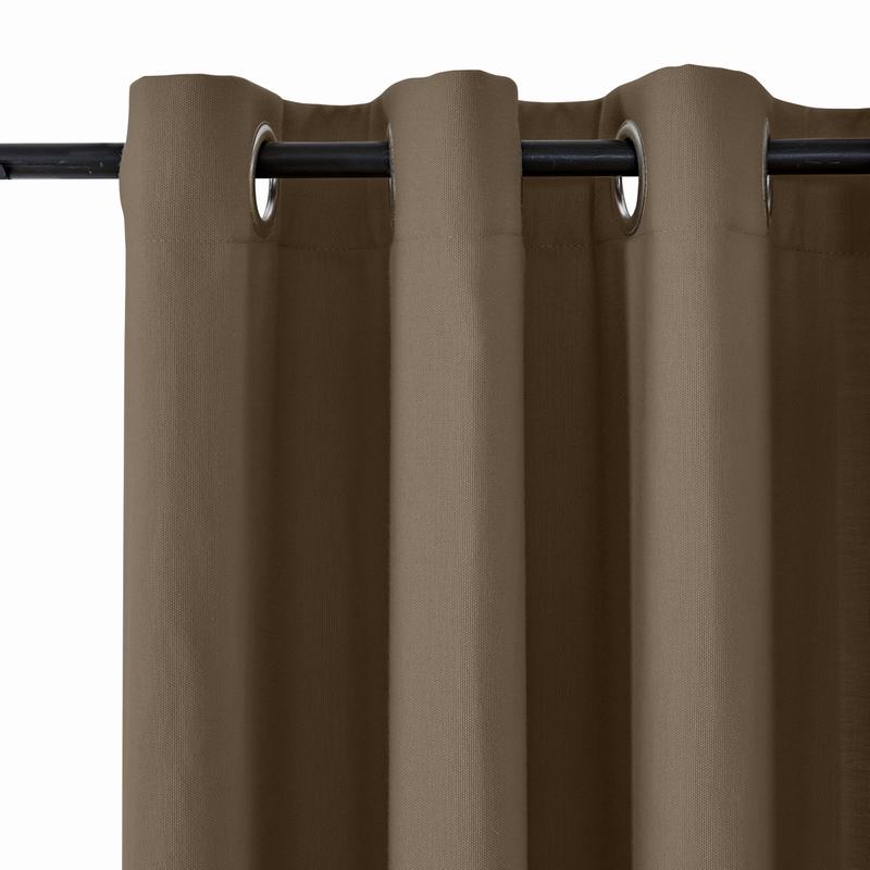 Outdoor Curtain Waterproof Rustproof Grommet Drapery Fade Resistant Edith