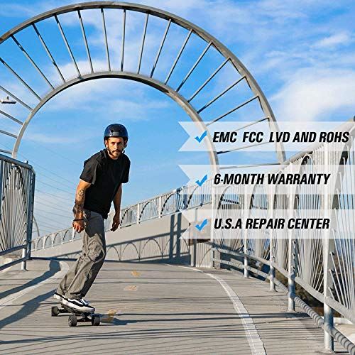 SKATEBOLT Electric Skateboard Longboard with Remote Controller, 25 MPH Top Speed