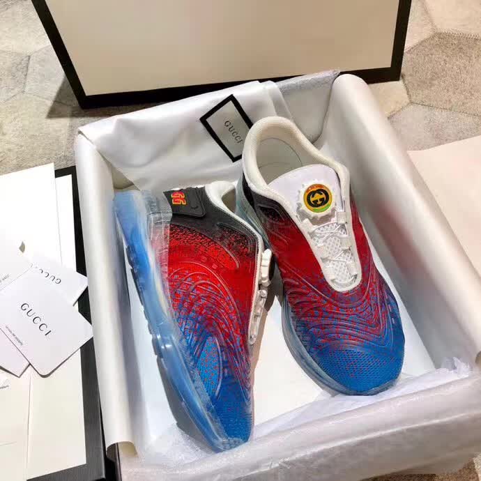 20秋季最新专柜款-古驰Gucci最新Ultrapace系列情侣款运动鞋，再推革新之作，个个配色惊艳，亮相2020时装秀