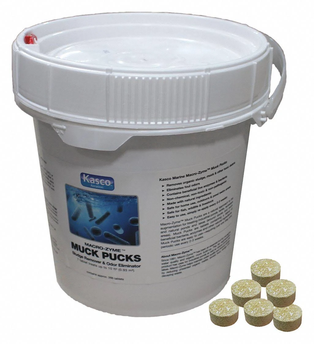 Pond Bacteria Enzyme,7 lb,Tablets Macro-Zyme Beneficial Bacteria Mzmp7
