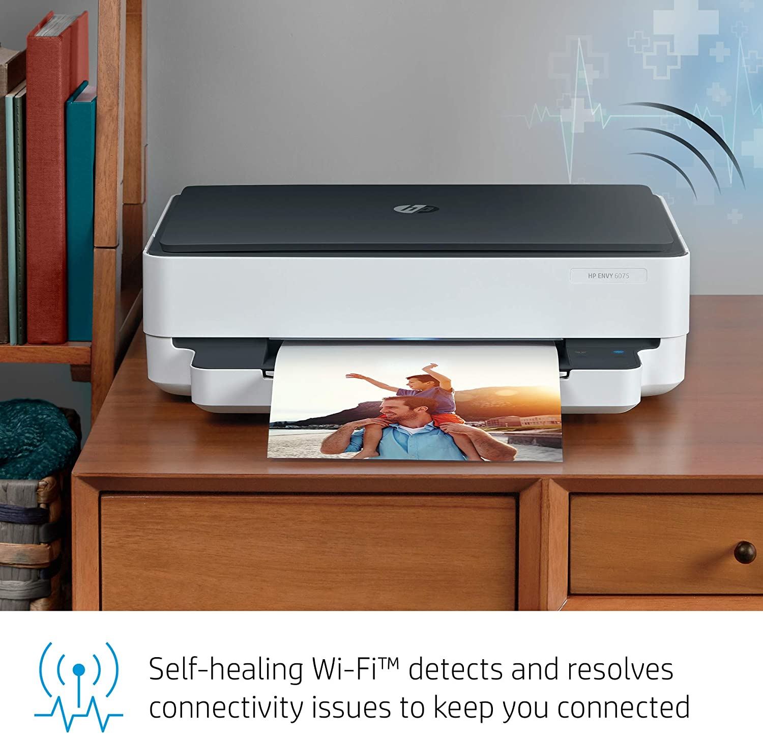 HP Envy 6075 Wireless All-in-One Printer, Includes 2 Years of Ink Delivered