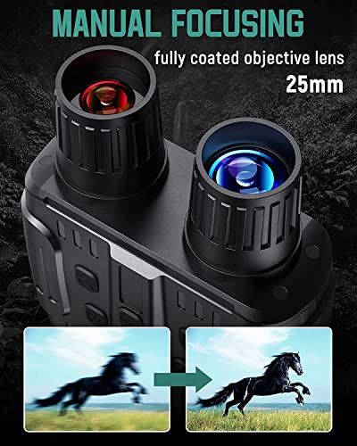 VONGFONG Night Vision Binoculars,Digital Infrared Binoculars with Night Vision