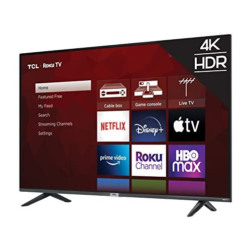 TLC 50-inch Class 4-Series 4K UHD Smart Roku LED TV w/ 50S435 & 2021 Model
