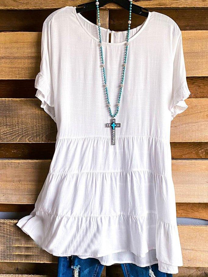 Casual Short Sleeve Shirts & Tops