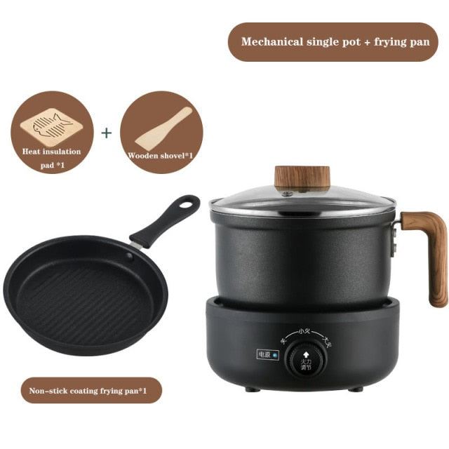 Electric Multicooker Hot Pot Skillet Fry Pan Steamer 110v220v Multifunction Cooking Appliance