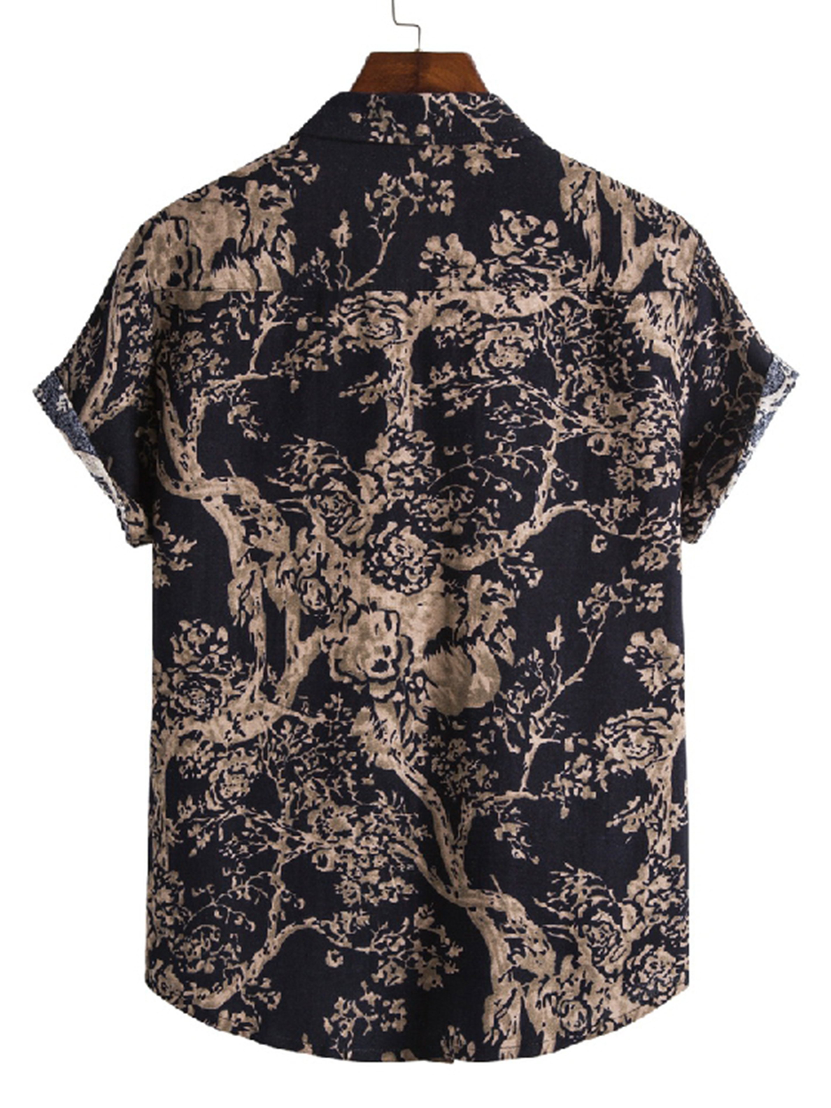 Men's Abstract Painting Graphic Shirt