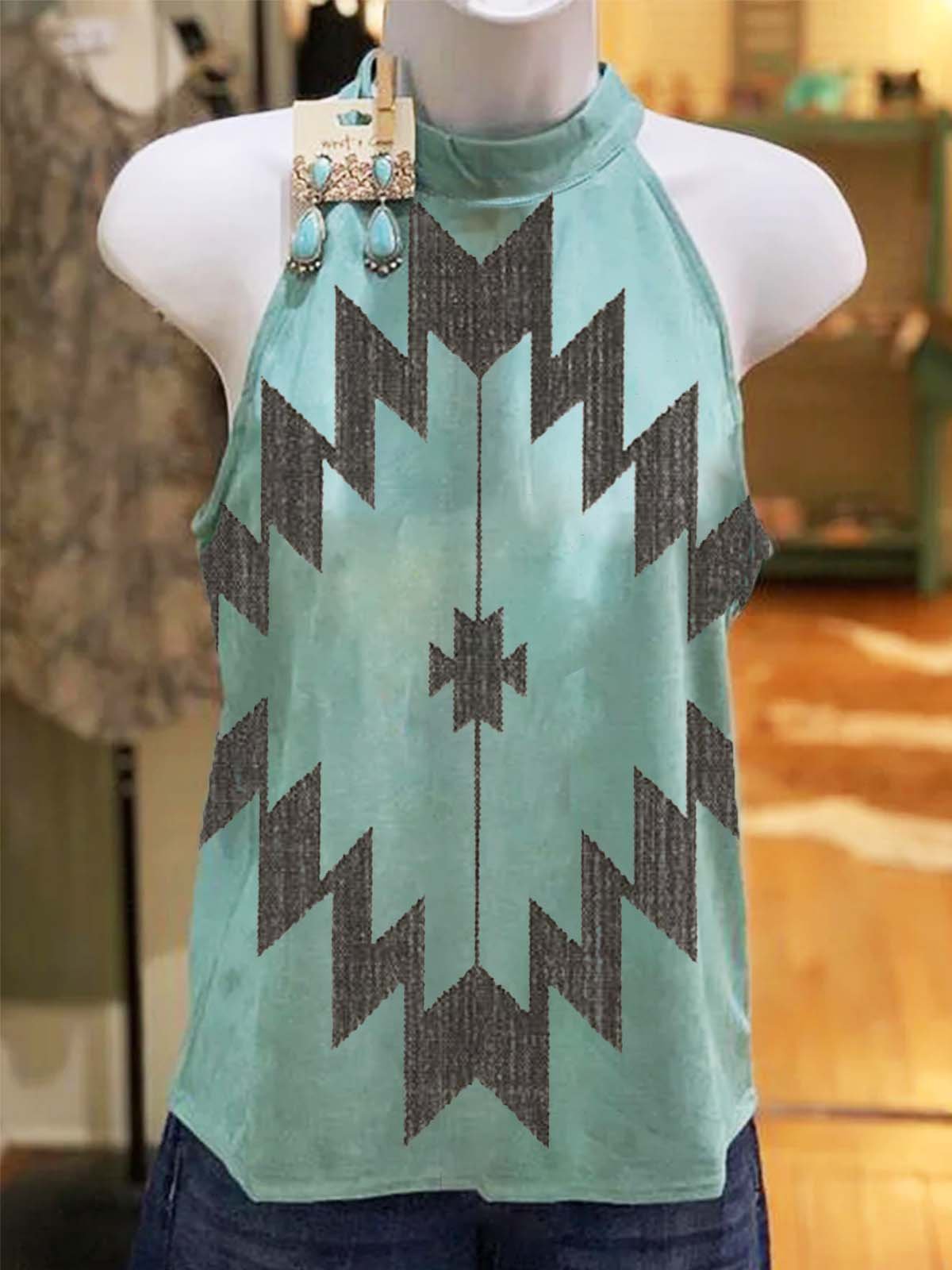 Casual Sleeveless Shirts & Tops