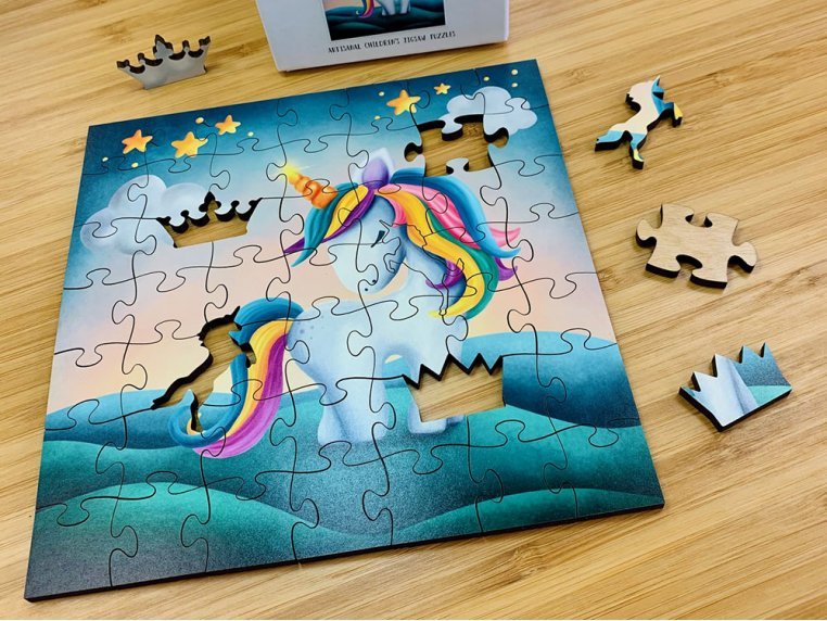 Children's Wooden Jigsaw Puzzle